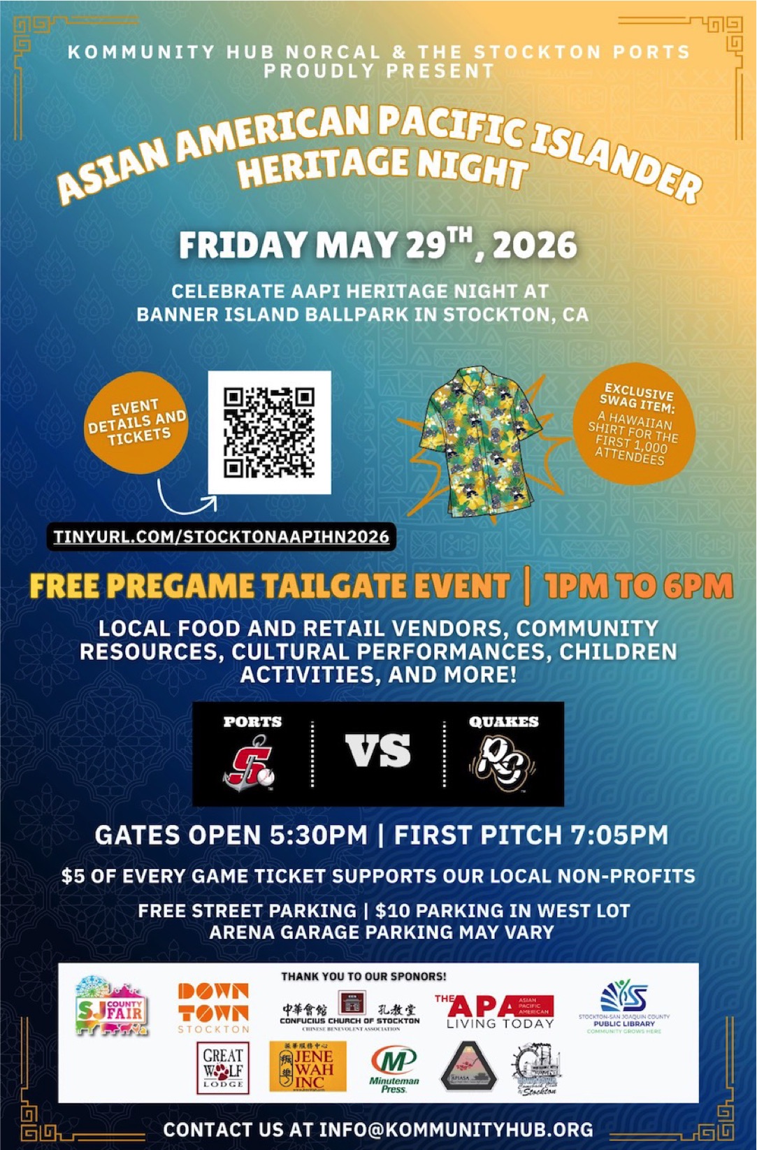 Heritage Night Flyer